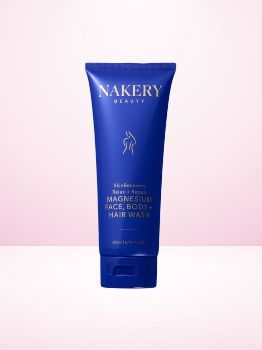 Nakery Beauty SkinRecovery Relax + Repair Magnesium Face, Body + Hair Wash